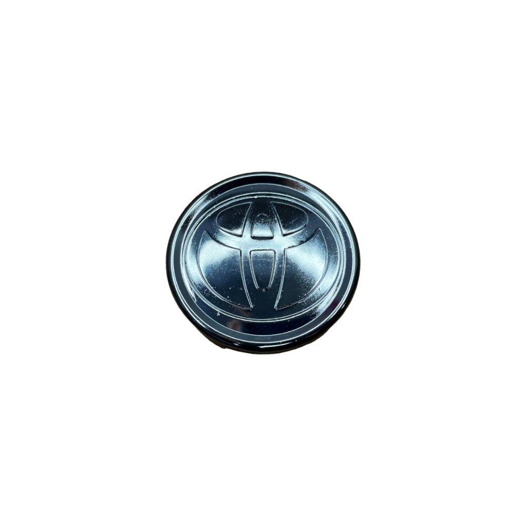 01 Calota Calotinha Central Roda Corolla Fielder Cromada 2002 A 2009