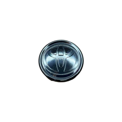 01 Calota Calotinha Central Roda Corolla Fielder Cromada 2002 A 2009
