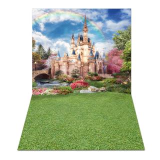 Fundo Fotográfico Castelo Em Tecido PN-01561 em Oferta na Shopee