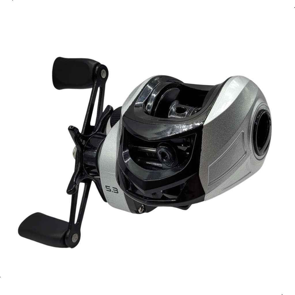 Carretilha De Pesca Voxxi Cc3 3 Rolamentos Recolhimento 5.3:1 em Oferta na Shopee