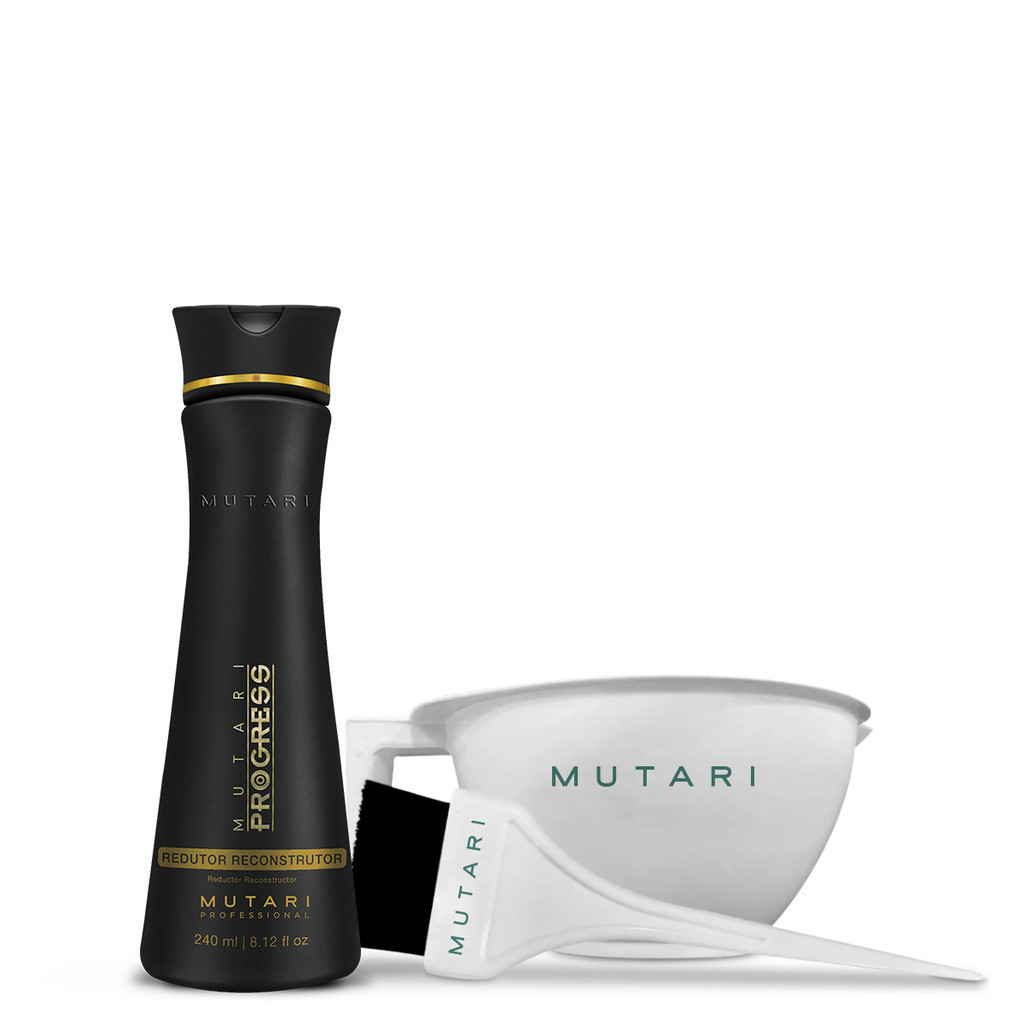 Escova Progressiva Mutari Selegam Sem Formol 240ml Cumbuca e Pincel Cores Variadas