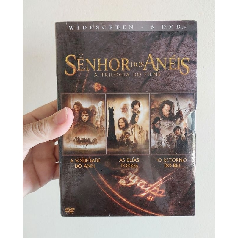 Dvd O Senhor Dos Anéis, 6 Discos - Lacrado e Original (RARIDADE).