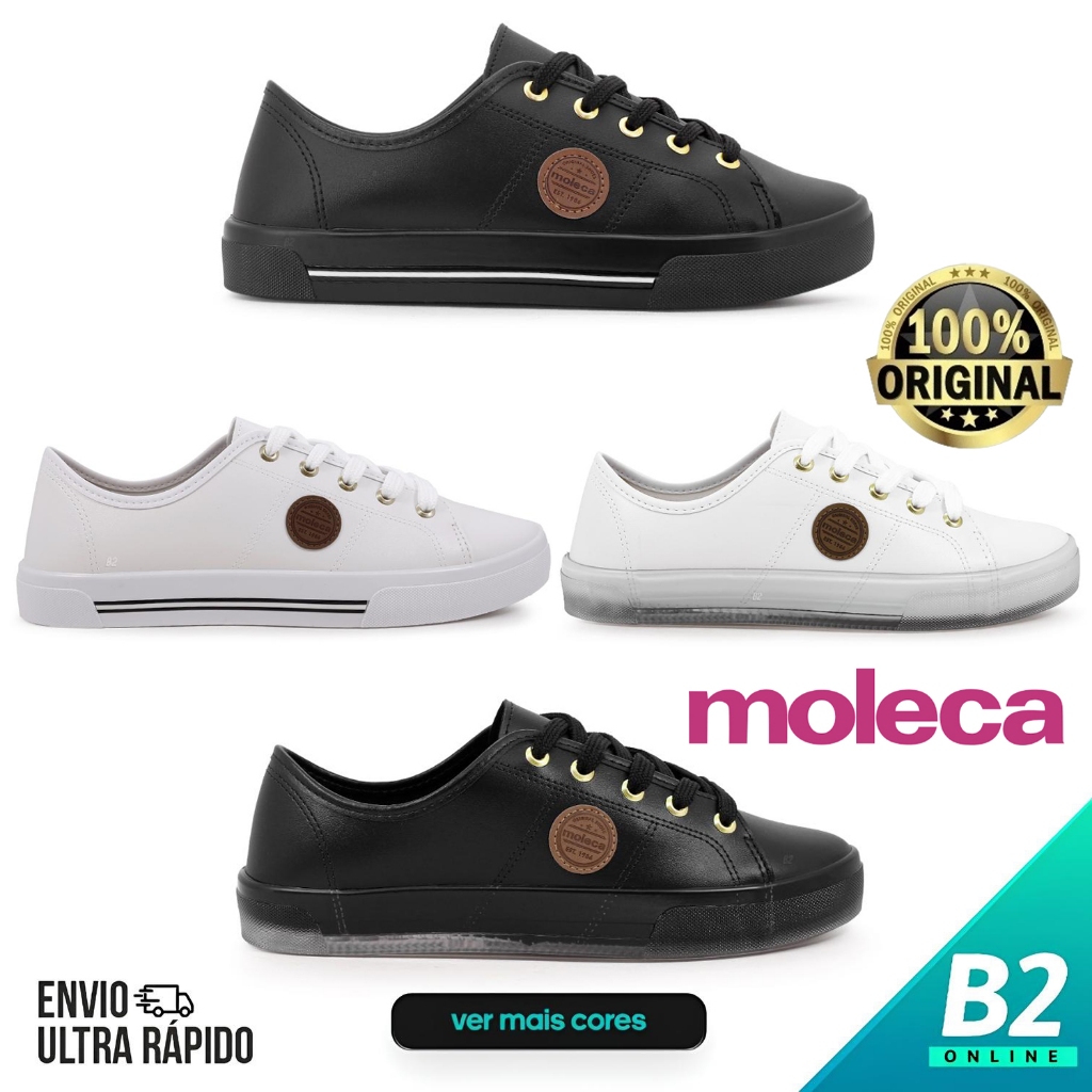 Tênis Moleca Básico Sardenha Neo Feminino Original com Nota Fiscal e Garantia em Oferta na Shopee
