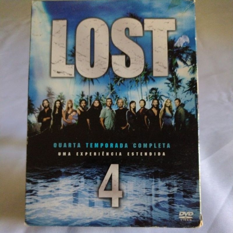 SERIADO LOST DVD 4° TEMPORADA DUBLADO USADO ORIGINAL 67