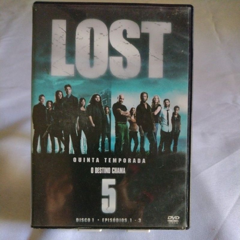 SERIADO LOST 5° TEMPORADA DISCOS DE 1 a 6 e EPISÓDIOS DE 1 a 17 DUBLADO USADO ORIGINAL 67