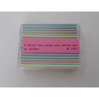 Caixinha De Promessa Bíblica Divina Acrílica em Oferta na Shopee