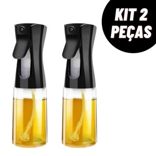 Kit Frascos de Spray Garrafa Pulverizador Multiuso de Azeite de Oliva Vinagre em Oferta na Shopee