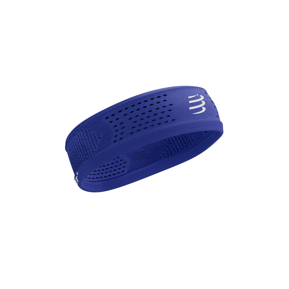 Faixa de Cabeça Fina - Thin Headband Azul Escuro - tiara cabelo proteção uv uva suor sol beachtennis