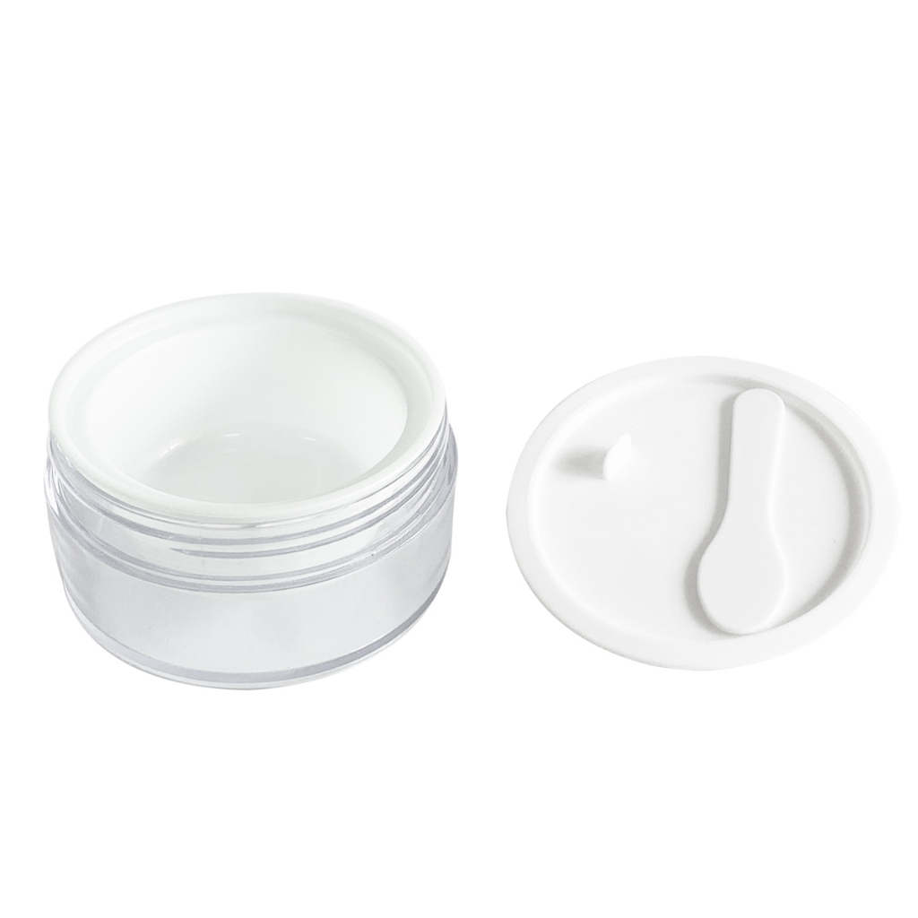 Pote Acrílico Para Creme 30g C/ Espátula — imagem 2 de 2
