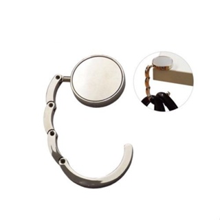 Gancho Suporte DOBRÁVEL Porta Bolsa Portátil de METAL em Oferta na Shopee