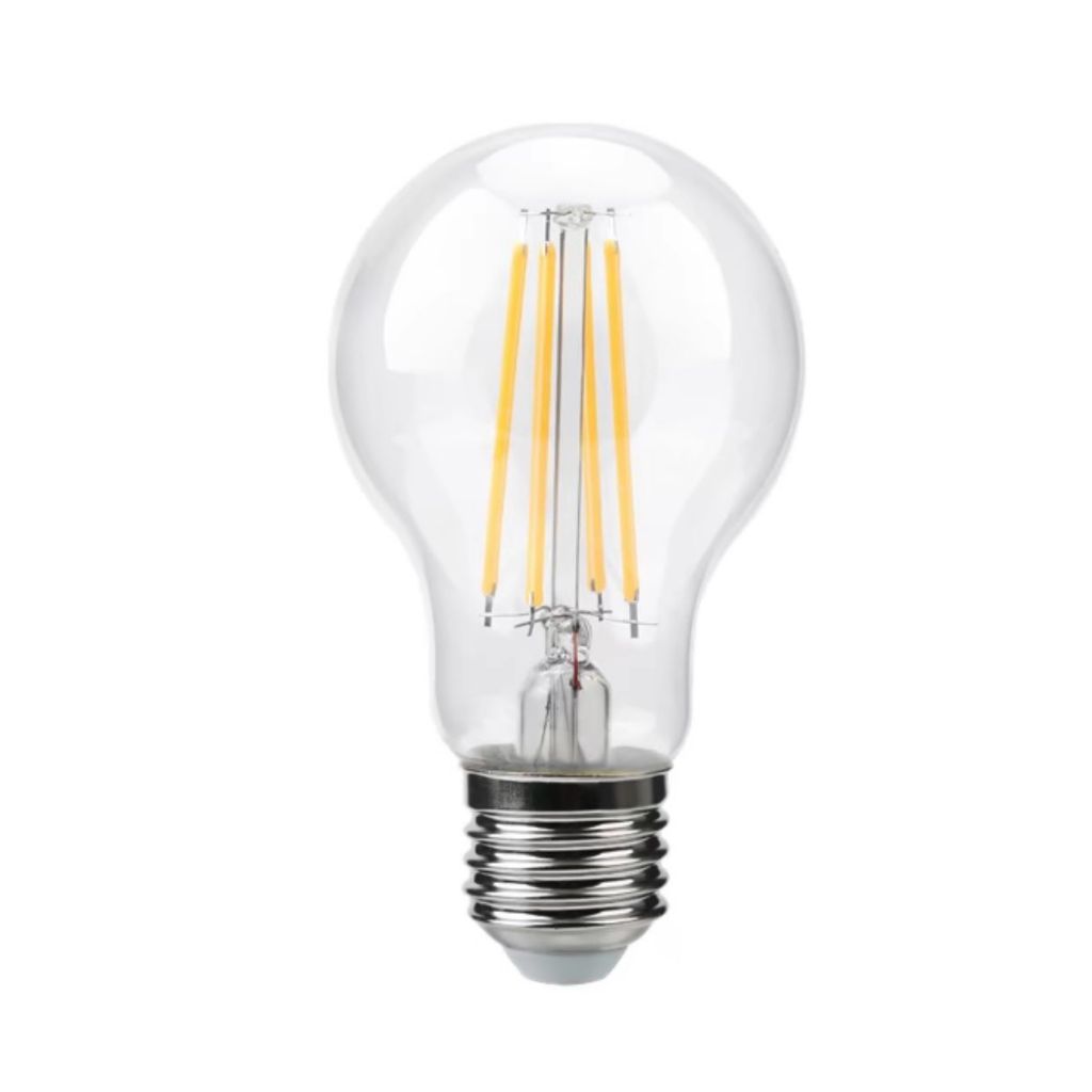 Lâmpada Filamento de LED Bulbo A60 4W Âmbar Bivolt Luminária Decorativa Retro Vintage E27