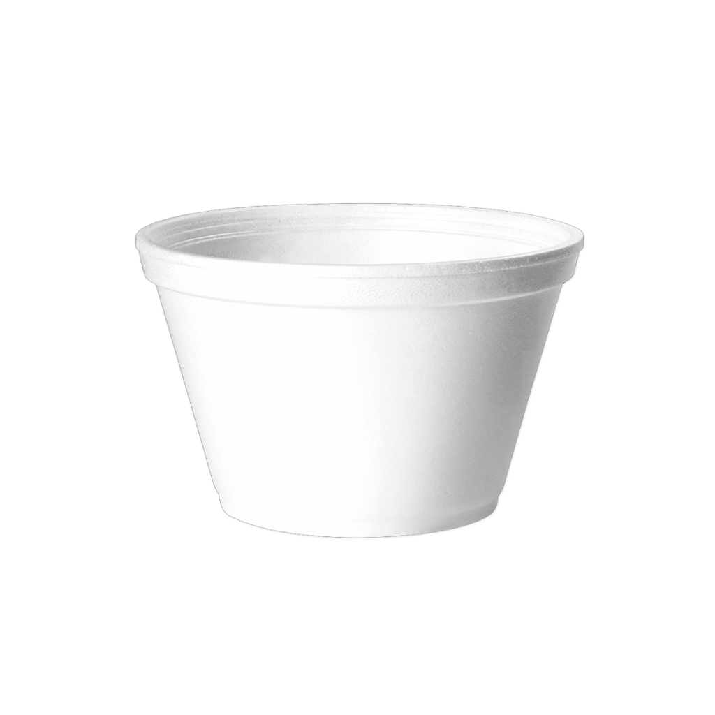 Pote Cumbuca Delivery Isopor 240 ml Copobras Com 100 Unidades