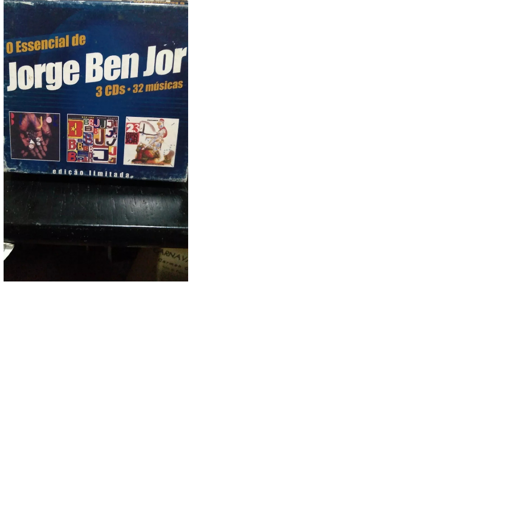 box  cd  jorge ben jor  3cds arquivo warner