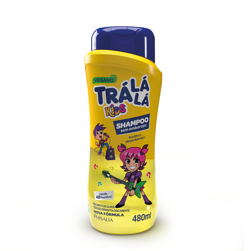 Shampoo Trá Lá Lá Kids - Sem Embaraço (480ml)