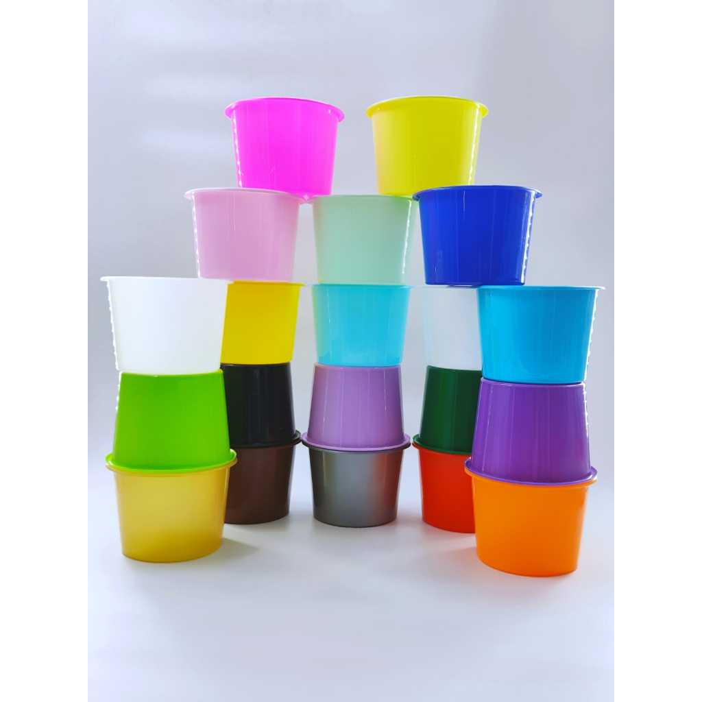 25 peças *** 1,5 LITROS Balde de Pipoca 1,5 LITROS - Diversas Cores art milly Cineminha em Oferta na Shopee