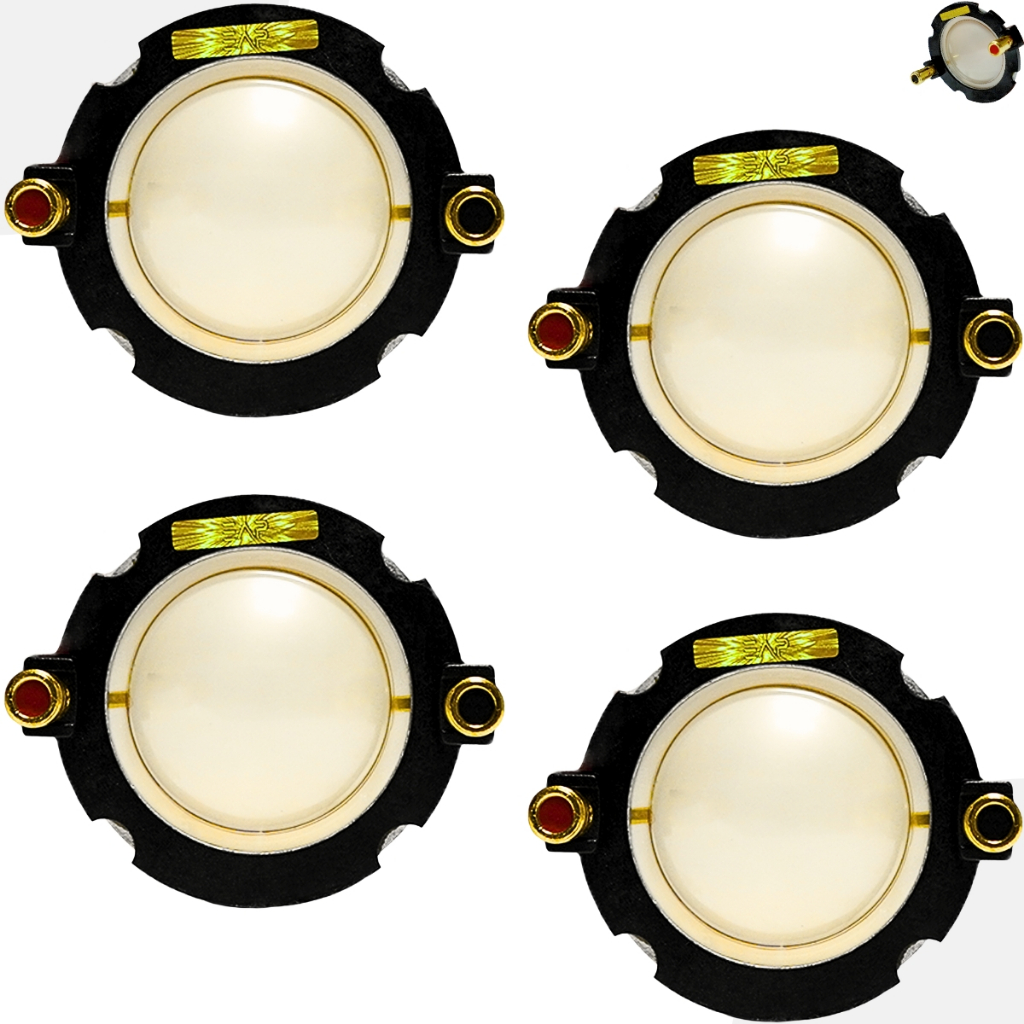 REPARO EAP ESTRANHO RPL220 POLIIMIDA 8 OHMS TI TITANI 4 UNIDADES em Oferta na Shopee