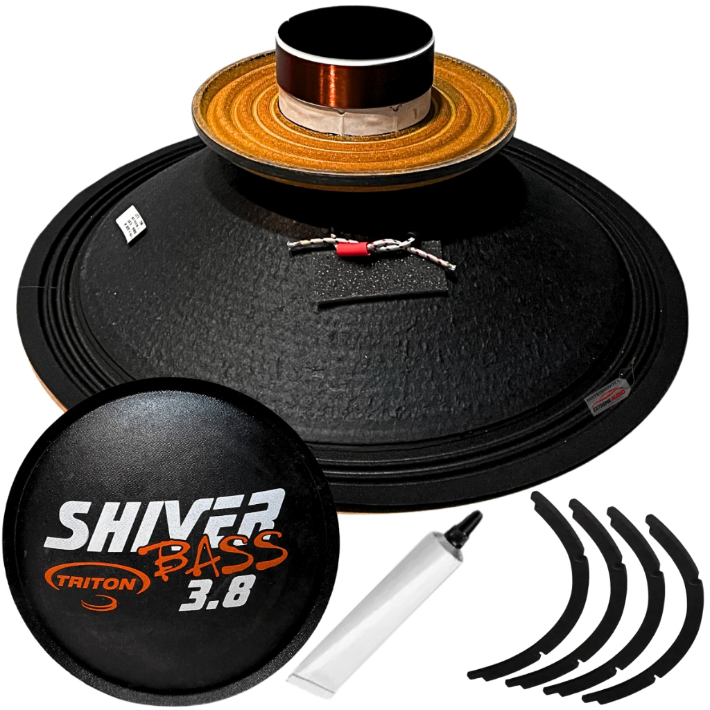 Reparo Shiver Bass 3.8k Alto Falante 18 Polegadas Alto Falante Triton Shiver 3.8 4 Ohms - Spare Parts and Accessories for Vehicles