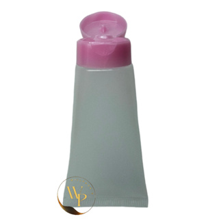 Kit 10 Bisnagas Transparente 60ml c/ Tampa Flip Top Rosa 18/410 em Oferta na Shopee