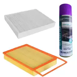 KIT FILTROS FIAT MOTOR ETORQ FILTRO DE AR , AR CONDICIONADO E HIGIENIZADOR AR3006 0911