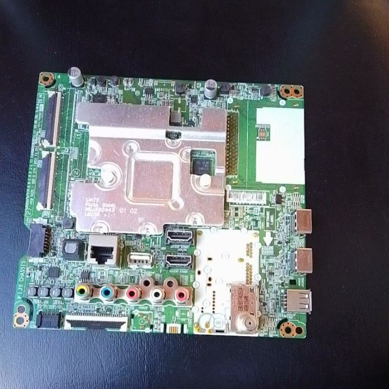 placa-mãe 43 polegadas LG não funciona