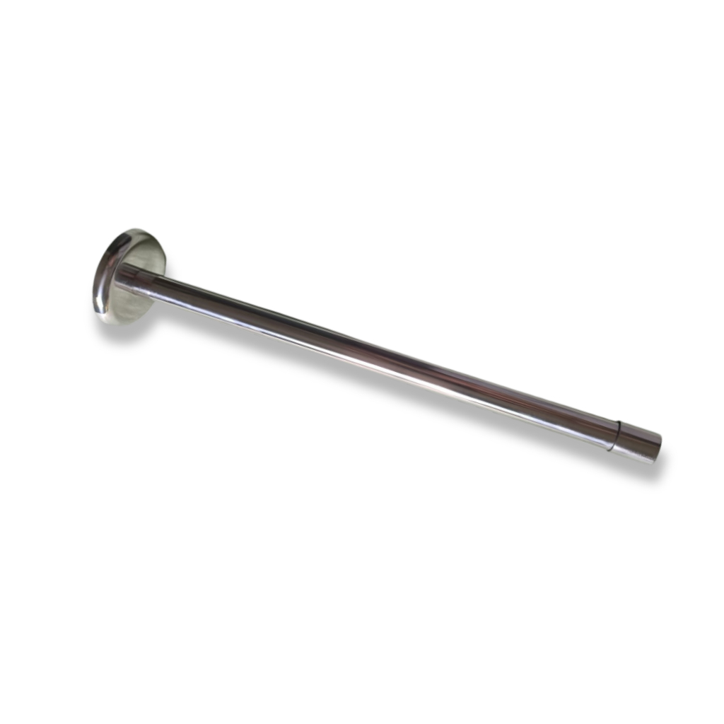 CANO CHUVEIRO 40 CM AÇO INOX 304 COM CANOPLA