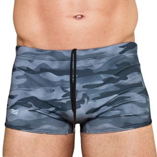 Sunga Boxer Moda Praia Piscina Militar Camuflada Proteção Solar UV50+ em Oferta na Shopee