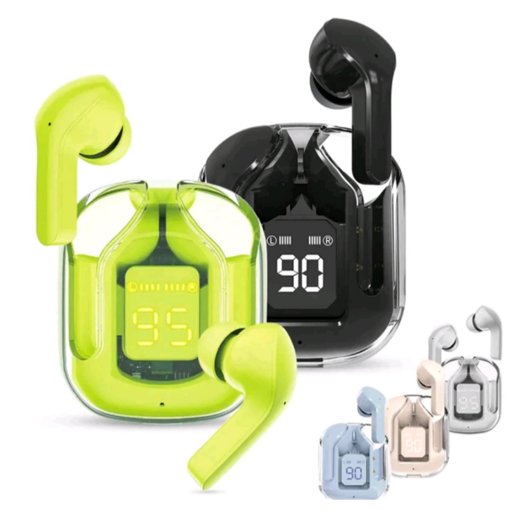 Fone De Ouvido Bluetooth Sem Fio Com Microfone Luz Led Rs33 compatível com xaiom