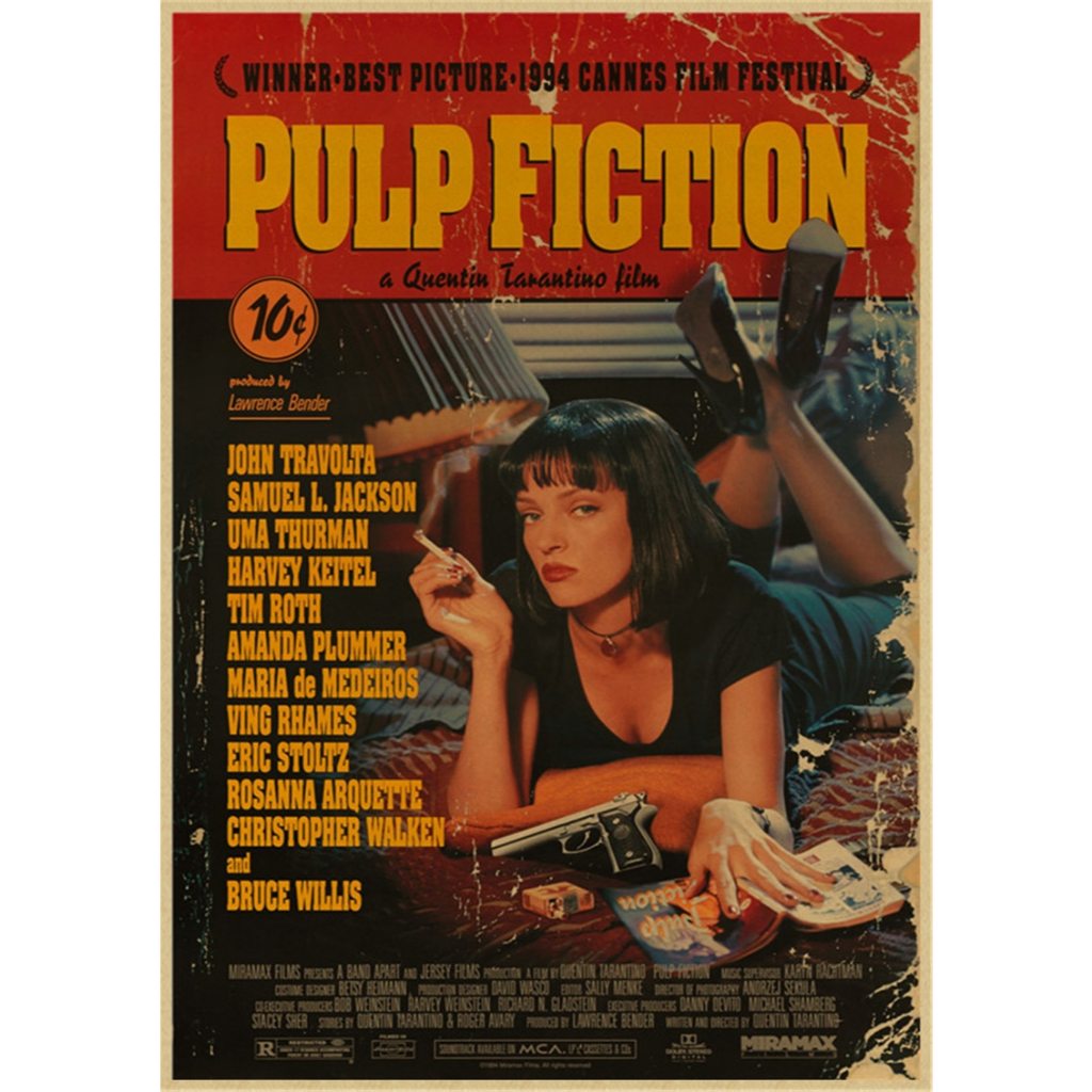 Poster Pulp Fiction - Filme - Pulp Fiction