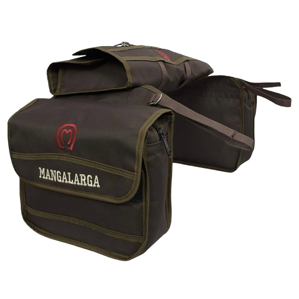 alforge térmico com porta capa Mangalarga em nylon para sela arreio montaria passeio alforjes bolsa