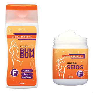 Kit Cremes Para Firmar Endurecer Erguer Seios e Bumbum Lucys em Oferta na Shopee