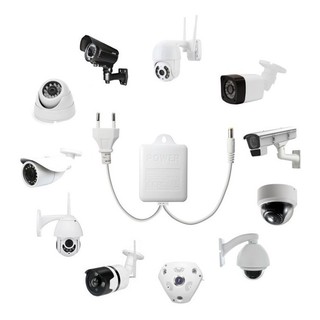 Fonte Original Para Câmera Ip Speed Dome - 12v-2a