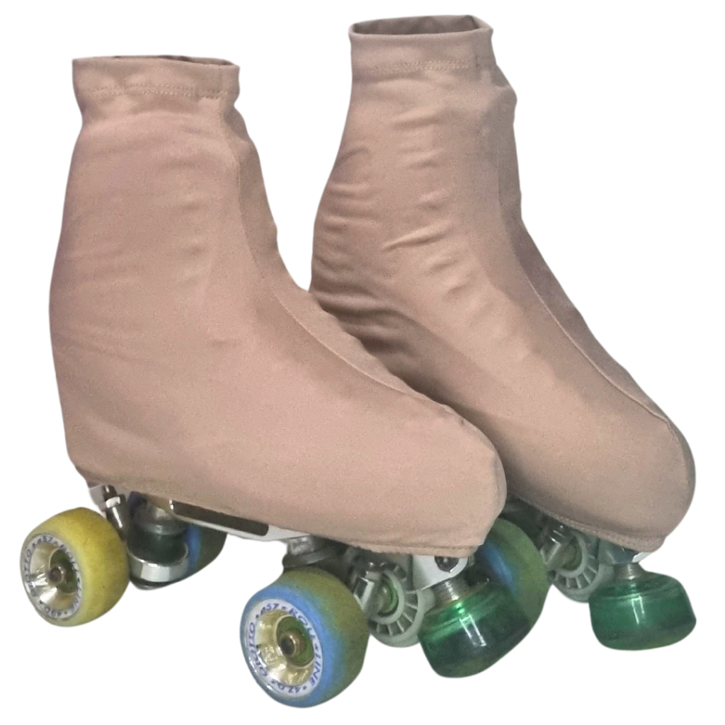 Polaina Cobre Botas para Patins marca Patina Fashion Bege