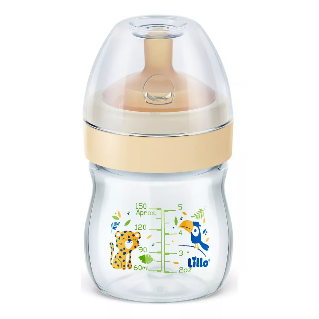 Mamadeira Super Evolution Latex 150ML 0m+ Lillo em Oferta na Shopee