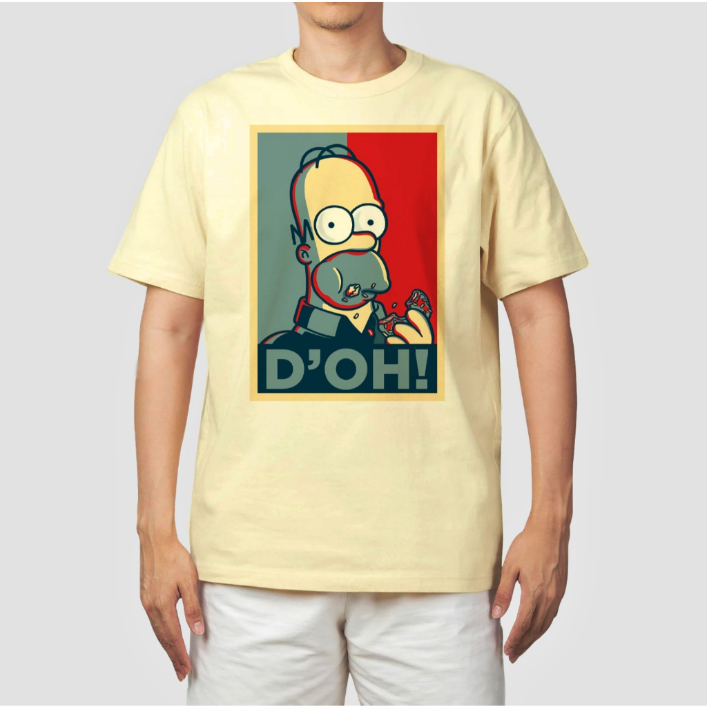 Camiseta Camisa Simpsons Bart Homer D'oh! Anime Desenho