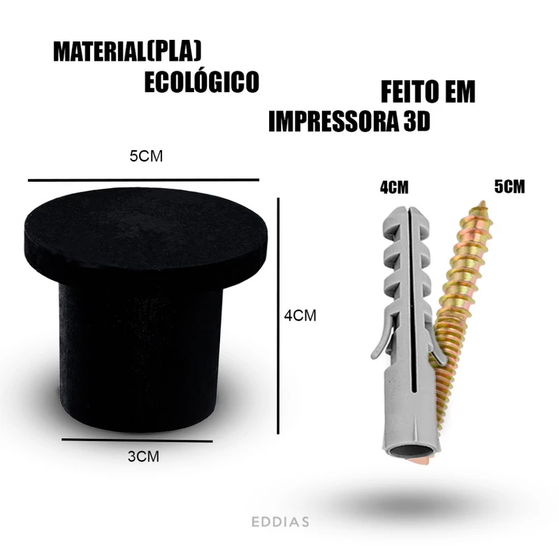Espelho Redondo Decorativo 60cm com Alça para Parede — foto 6