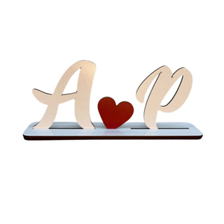 Monte as iniciais do seu nome, amor, filhos e mais - com letras e números em Oferta na Shopee