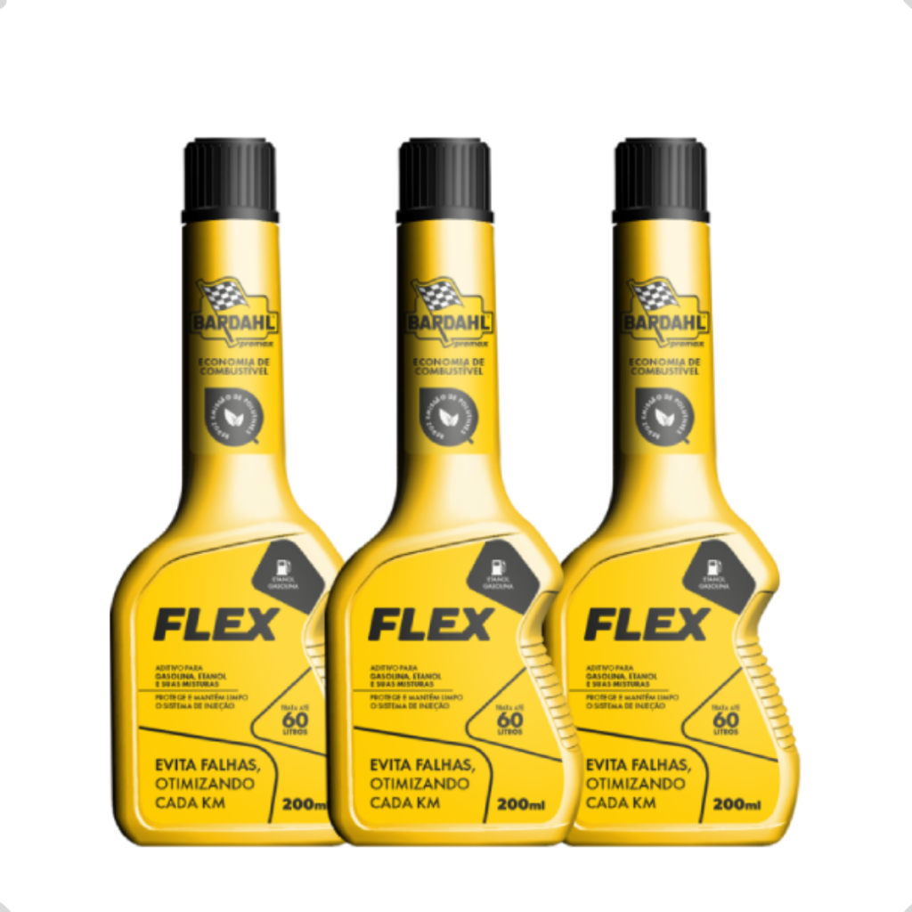 Bardahl Flex Aditivo Para Combustivel Motores Flex 200ml 3 unidades em Oferta na Shopee