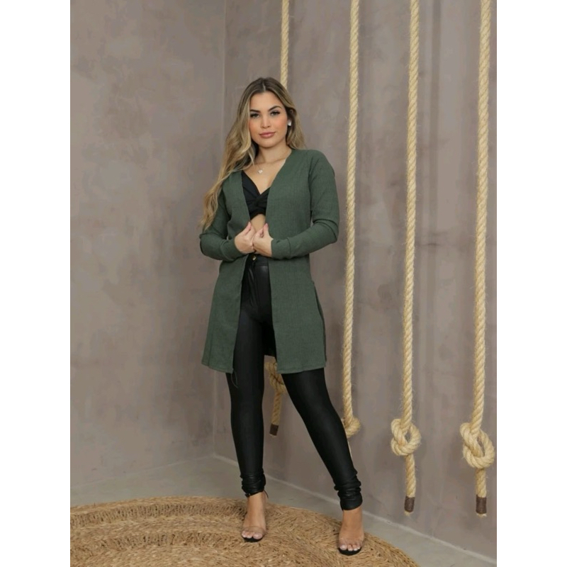 CARDIGAN FEMENINO KIMONO SOBRETUDO