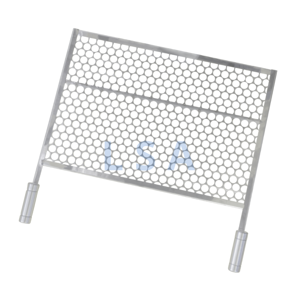 GRELHA PARA CHURRASCO 65, 66, 67 OU 68X40 COM EMENDA INOX em Oferta na Shopee