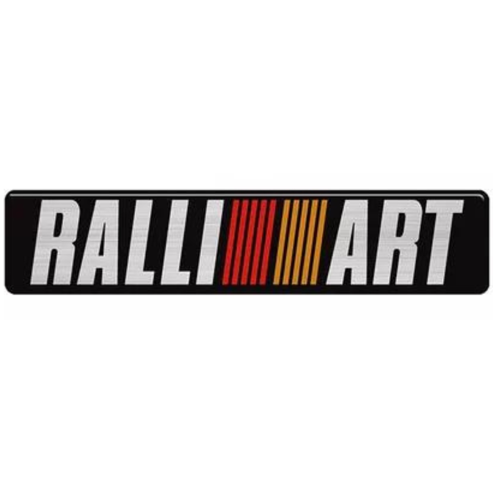 Emblema Aplique Logo Letreiro Ralliart Universal Mitsubishi Pajero L200 Asx