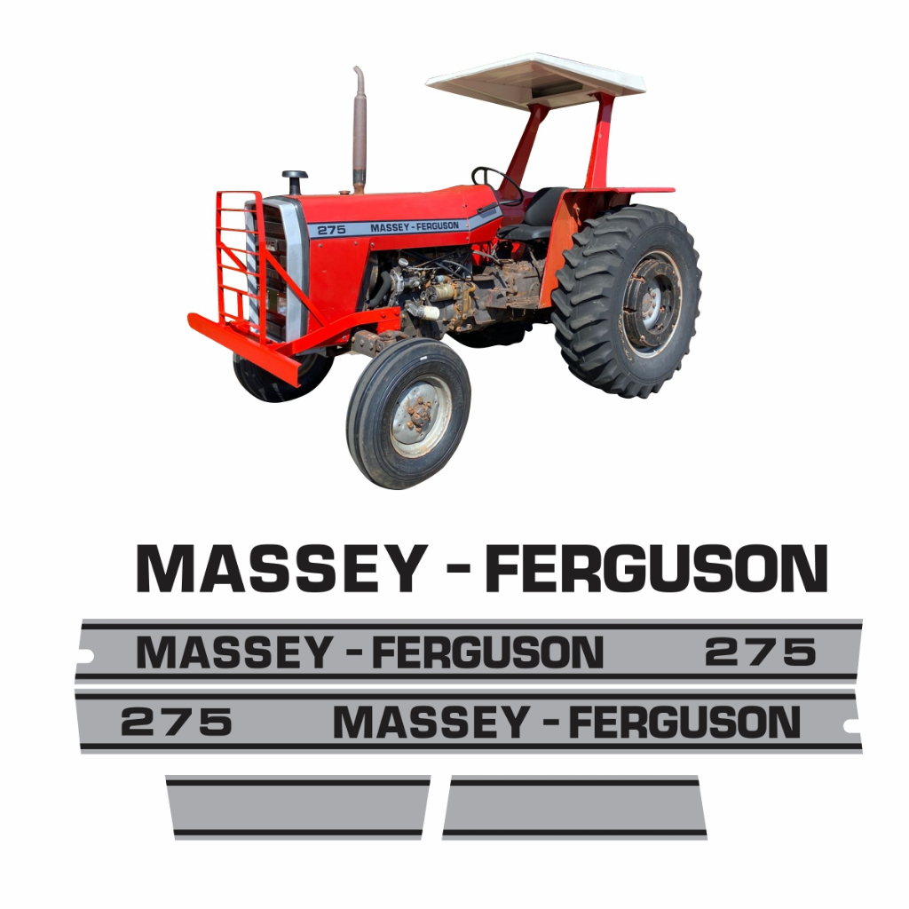 Adesivos Trator Massey Ferguson 275