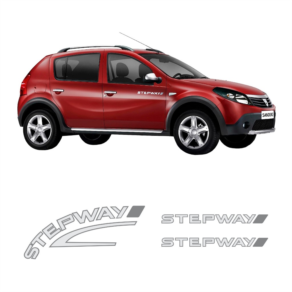 Kit Faixas Adesivos Renault Sandero Stepway 2009 2010 2011