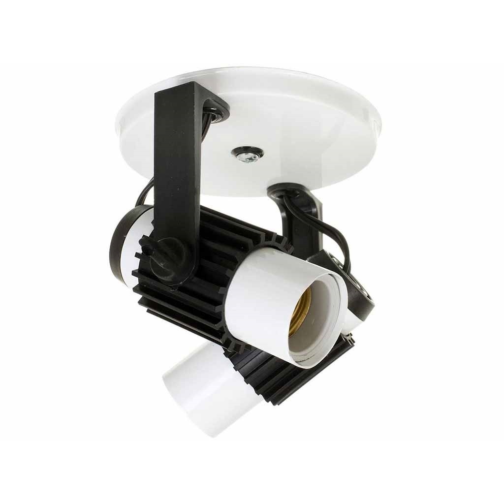 Spot 2 slot Branco de Teto Parede Decoração 2 Bocal/Lâmpadas Luminária Aleta cozinha