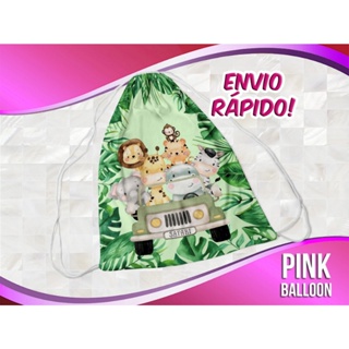 MOCHILINHA SAFARI 3 (ENVIO RÁPIDO) - SACOLINHA LEMBRANCINHA em Oferta na Shopee