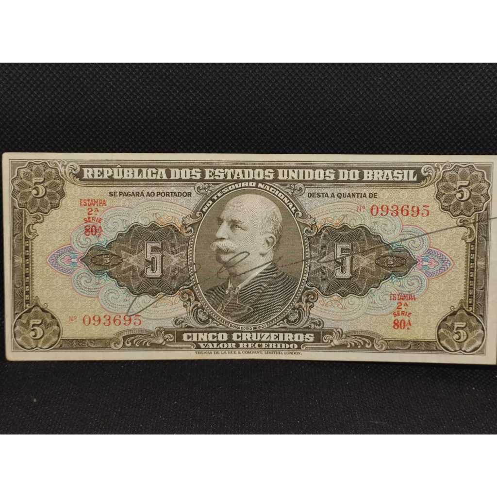 Cédula cinco cruzeiro