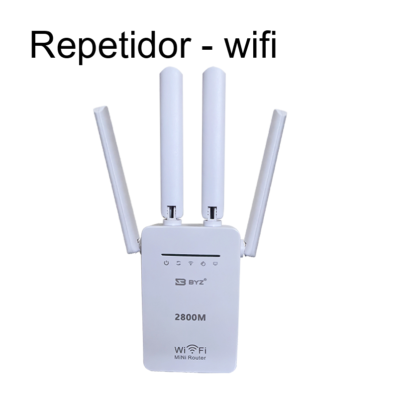 Repetidor quatro antenas forte desempenho de penetração na parede sinal forte