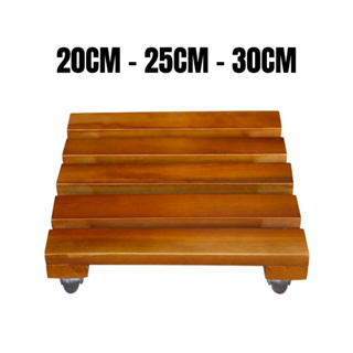 Suporte Para Vaso De Planta Rodízio Com Rodinhas Roda De Silicone Quadrado 20cm 25cm 30cm - Promoção em Oferta na Shopee