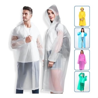 Capa de Chuva Adulto Confortável Capuz Impermeável Tamanho Único Fosca Tecido Fino Unissex Ref: TY818 em Oferta na Shopee