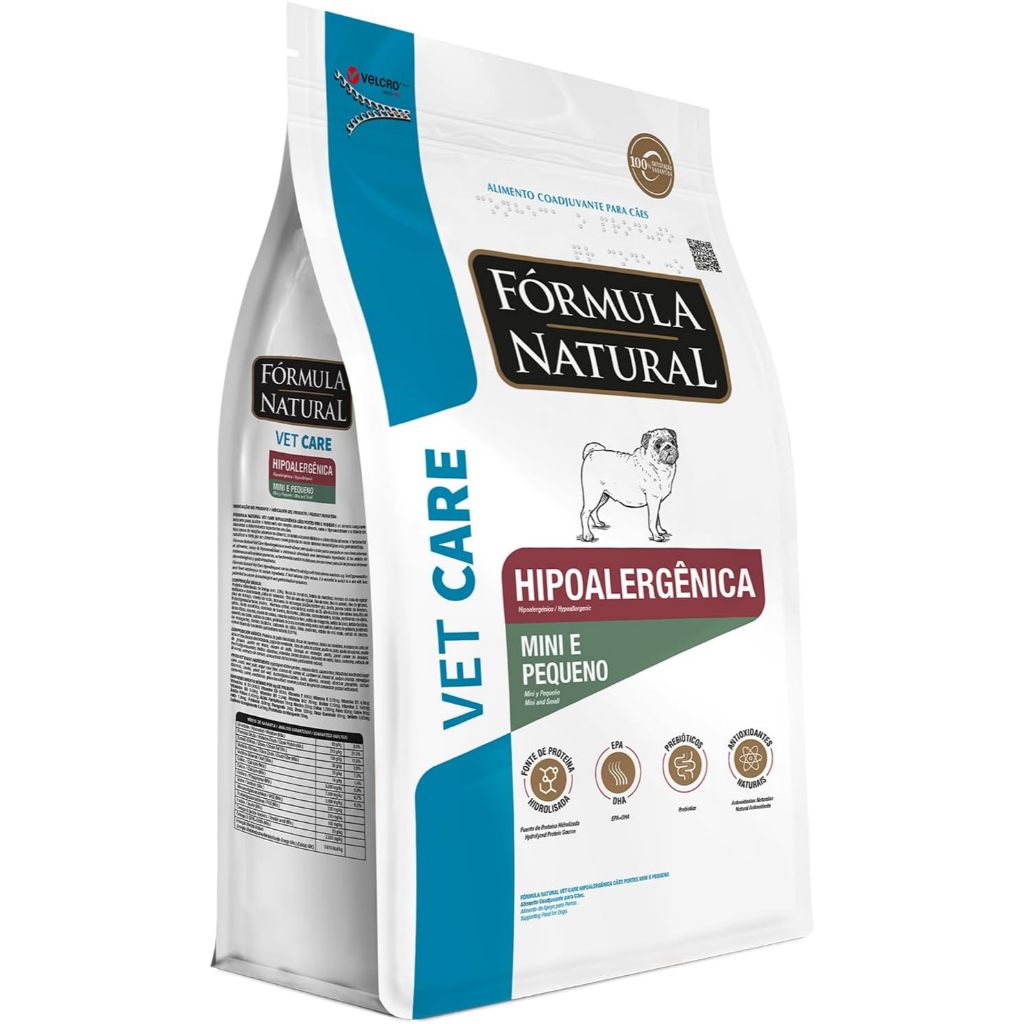 Ração Fórmula Natural Vet Care Cães Hipoalergênica Raças Mini e Pequenas - 10,1kg em Oferta na Shopee