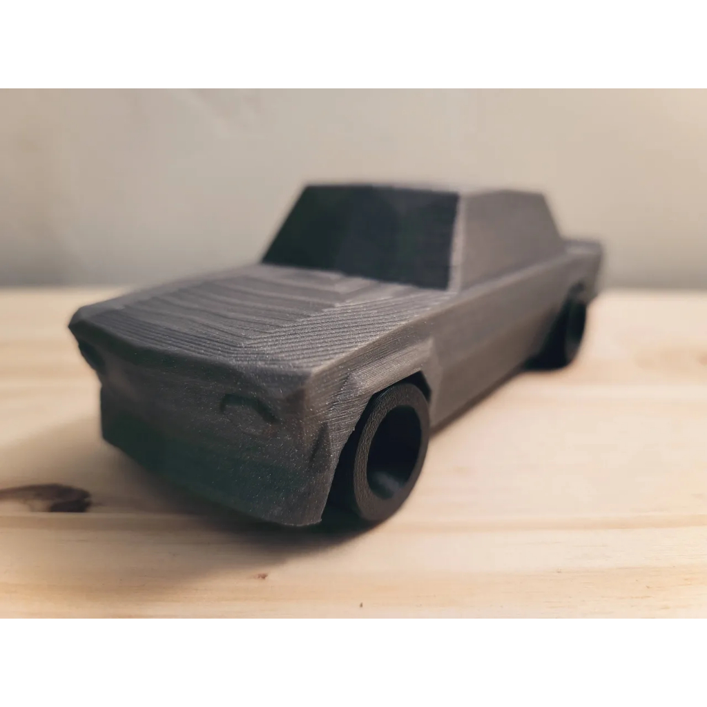 Miniatura Carro BMW 2002 Turbo Low Poly Geométrico